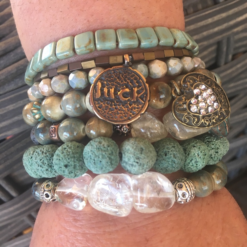 Lucky 7bracelet Boho Essential Oil Diffuser Stack - image 6